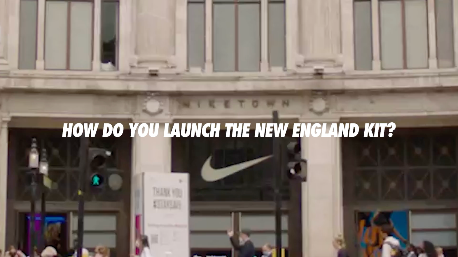 Nike england kit launch event recap video