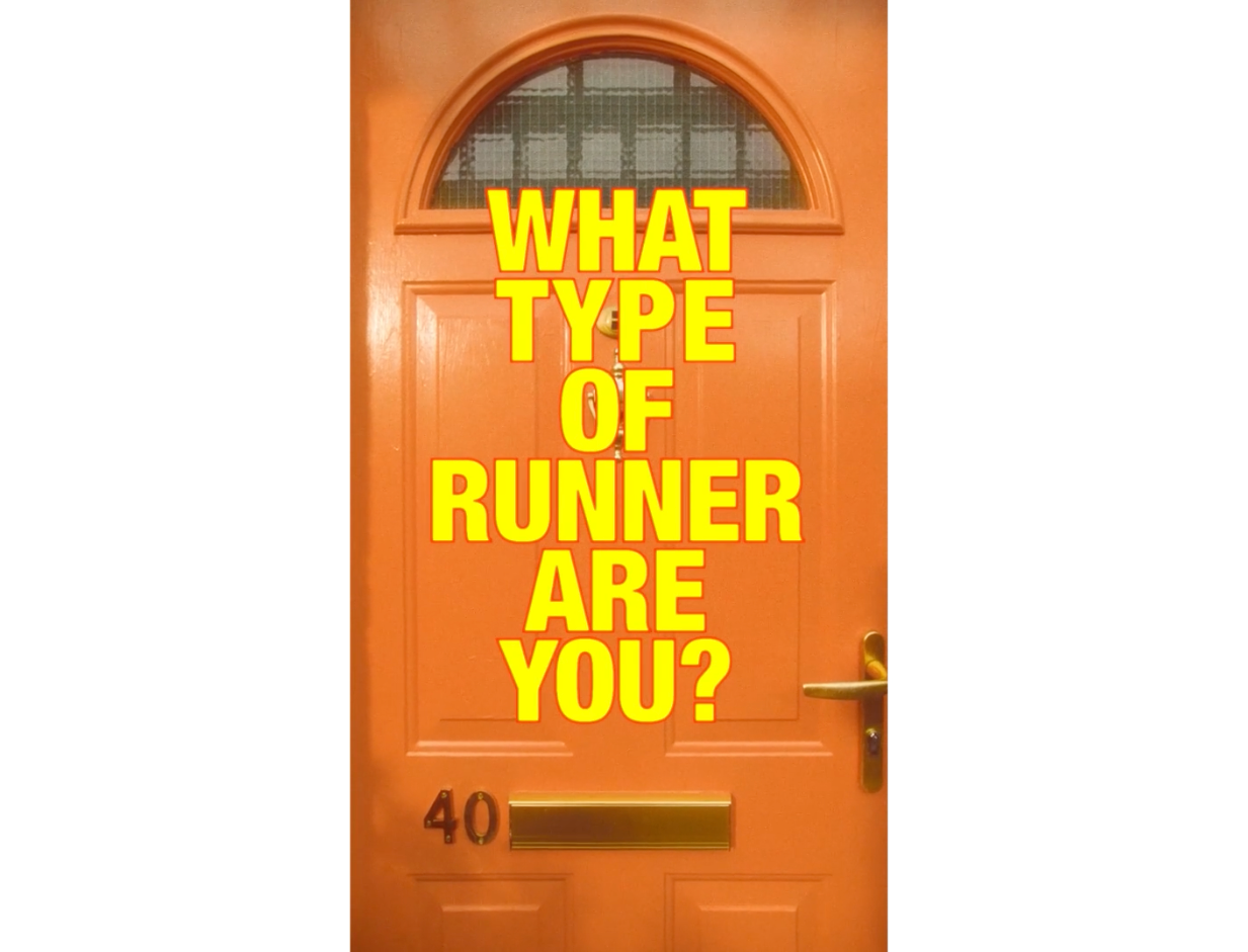 what type of runner are you AV